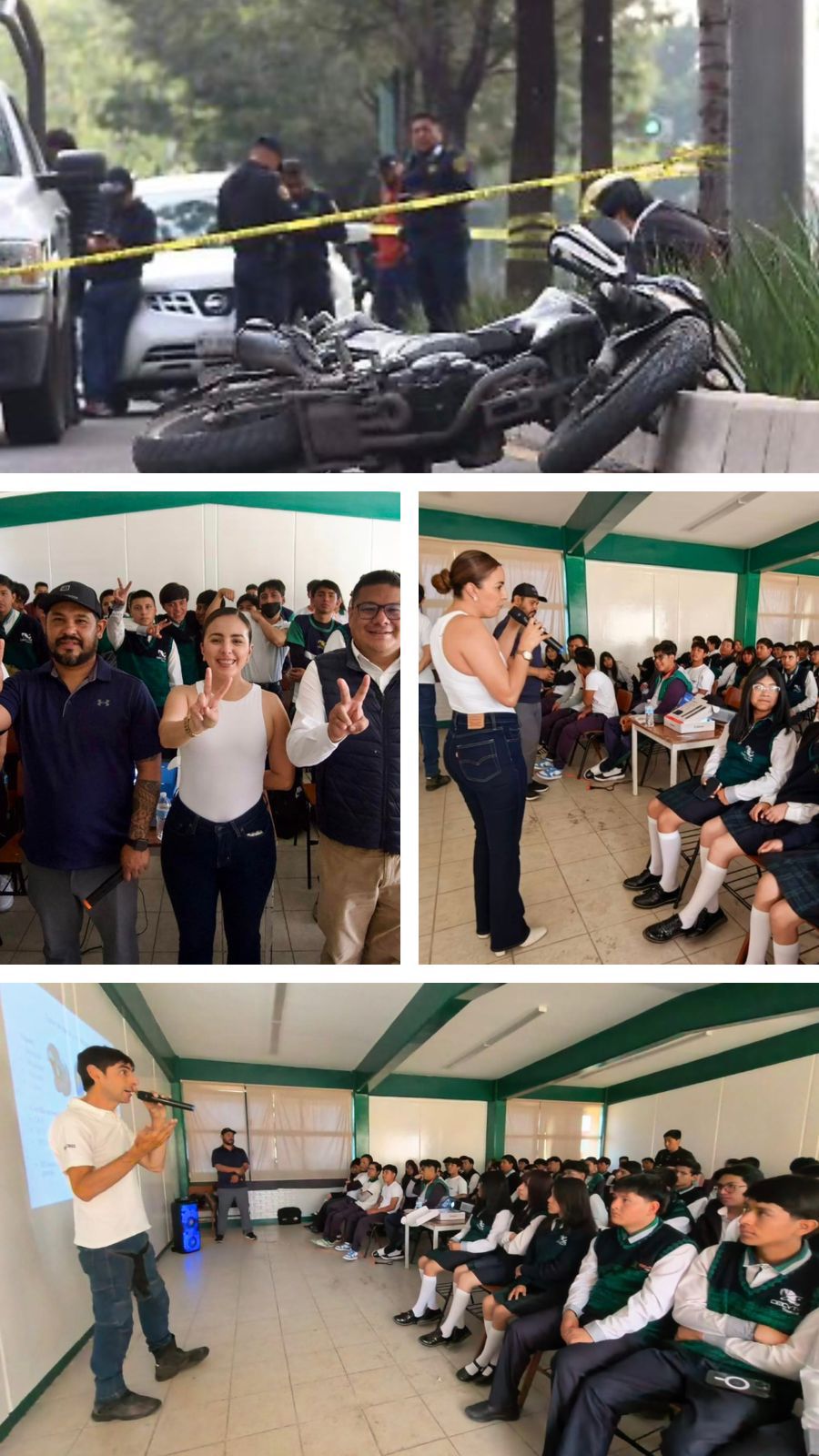 Del dolor a la acción: Miriam Martínez impulsa conciencia vial entre jóvenes para salvar vidas